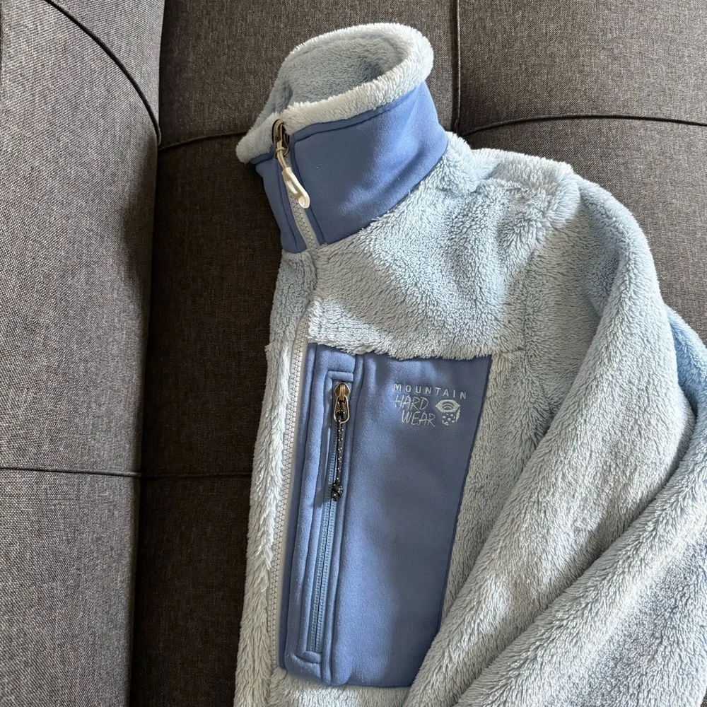 Mountain Hardwear Light Blue Fluffy Jacket, S - Picture 12 of 16